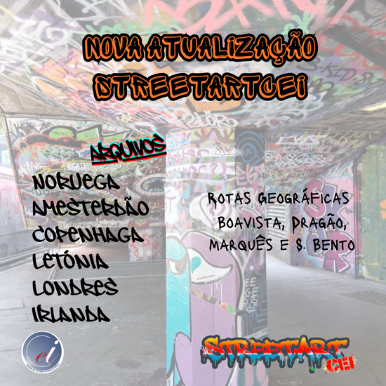 A cidade muda - e StreetArtCEI acompanha-a