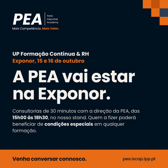 A Porto Executive Academy vai estar na Exponor