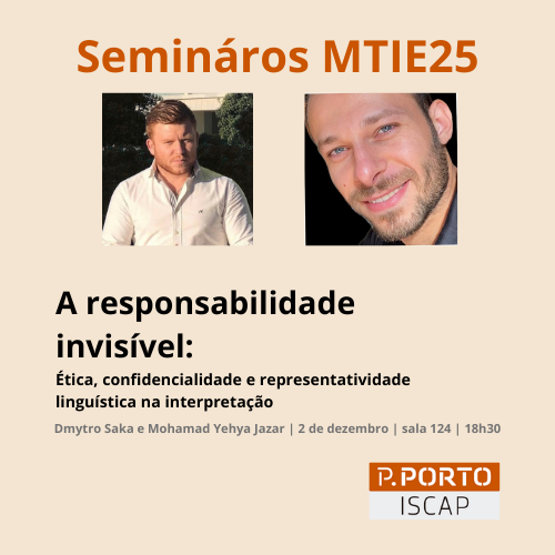 A responsabilidade invisível: Ética, confidencialidade e a representatividade linguística na interpretação