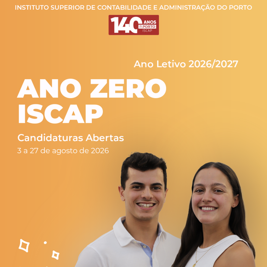Candidaturas Abertas ao Ano Zero do ISCAP 