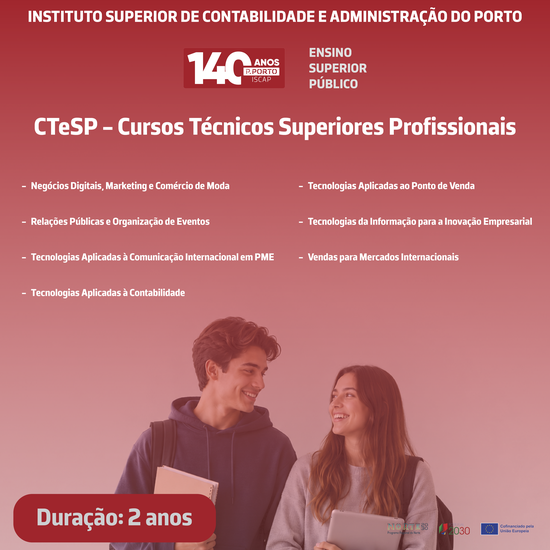 Candidaturas aos Cursos TeSP 2026/2027