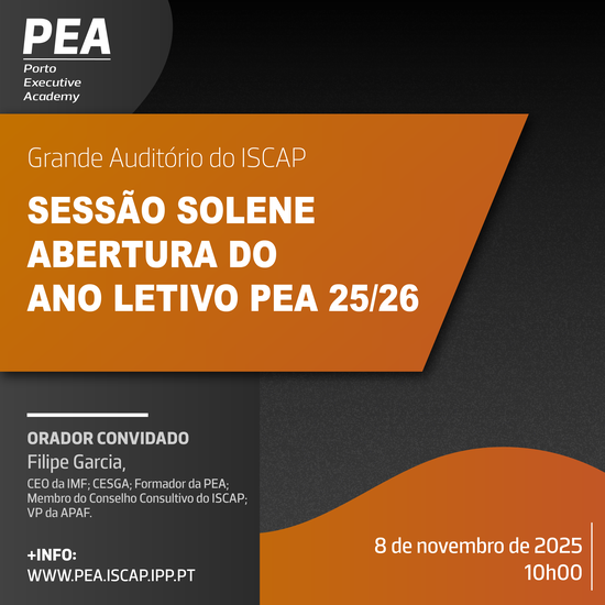 Cerimónia Solene de Abertura do Ano Letivo da PEA 25/26