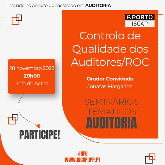 Controlo de Qualidade dos Auditores/ROC