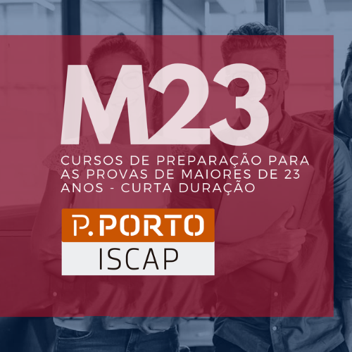 Cursos de preparação para as Provas de Maiores de 23 anos