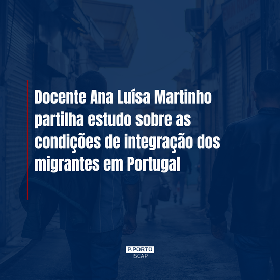 Docente Ana Luísa Martinho partilha estudo sobre as condições de integração dos migrantes em Portugal 