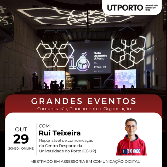 Grandes Eventos: Comunicação, Planeamento e Organização
