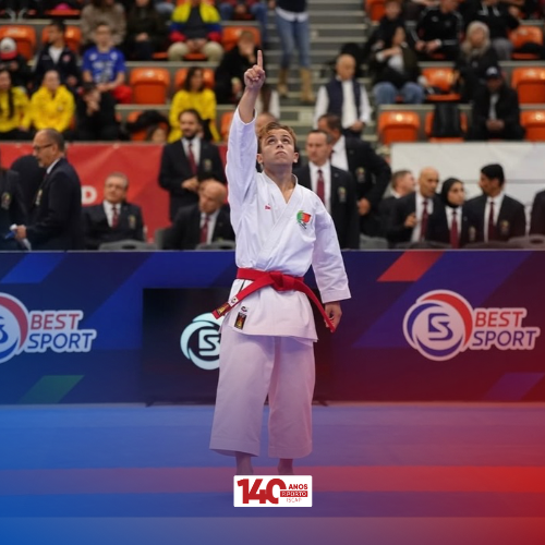 João Vieira ganha medalha de bronze no Campeonato Mundial de Karaté 