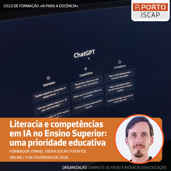 Literacia e competências em IA no Ensino Superior: uma prioridade educativa