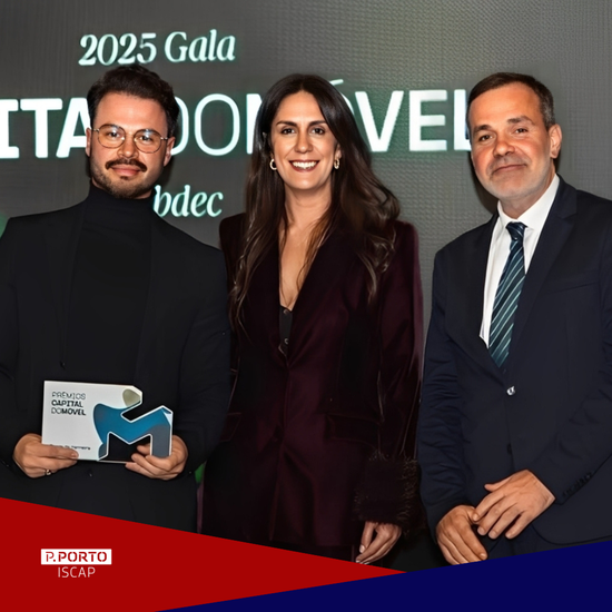 Luís Leão, alumnus ISCAP, vence  Prémio Jovem Empreendedor do Ano