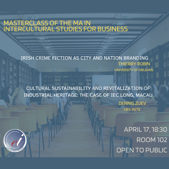 Masterclass do Mestrado em Intercultural Studies for Business