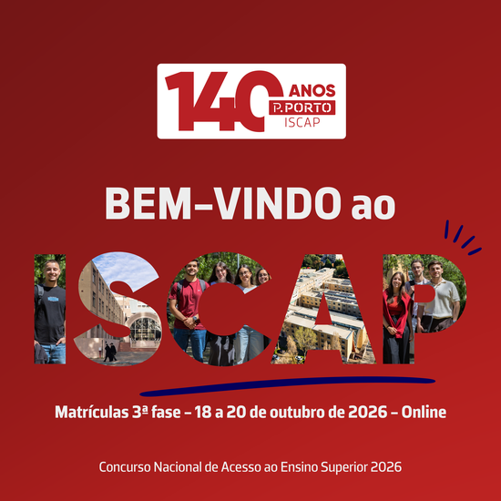 Matrículas 3ª FASE - 2026/2027 - Estudantes colocados pelo Concurso Nacional de Acesso