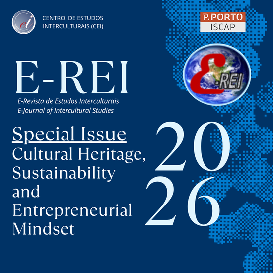 NOVO SPECIAL ISSUE 2026 | E-REI – E-Revista de Estudos Interculturais: “Património Cultural, Sustentabilidade e Empreendedorismo”