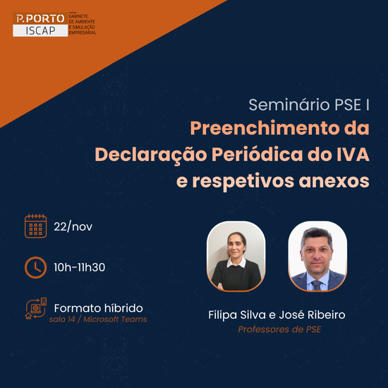 Preenchimento da Declaração Periódica do IVA e respetivos anexos