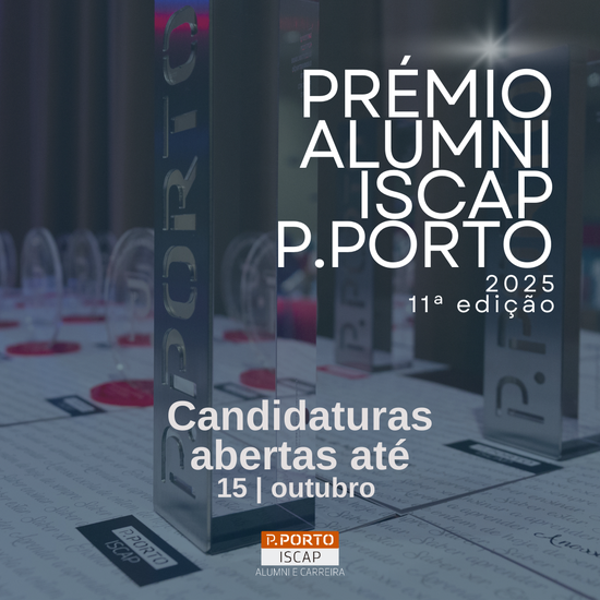 Prémio Alumni ISCAP-P.PORTO 2025