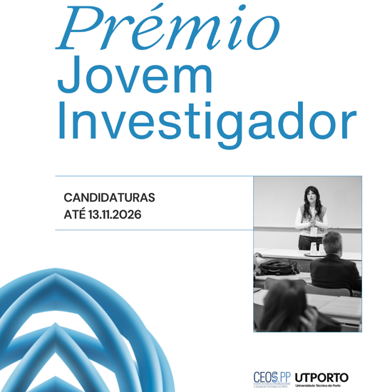 Prémio Jovem Investigador CEOS.PP'26
