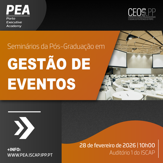 Seminário da Pós-Graduação em Gestão de Eventos
