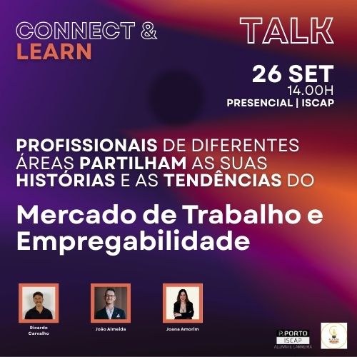 TALK Connect & Learn | Carreira e Empregabilidade