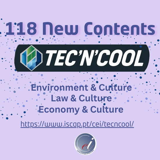 Tec’N’Cool | Novas entradas. Mais ligações. Um olhar crítico mais amplo.