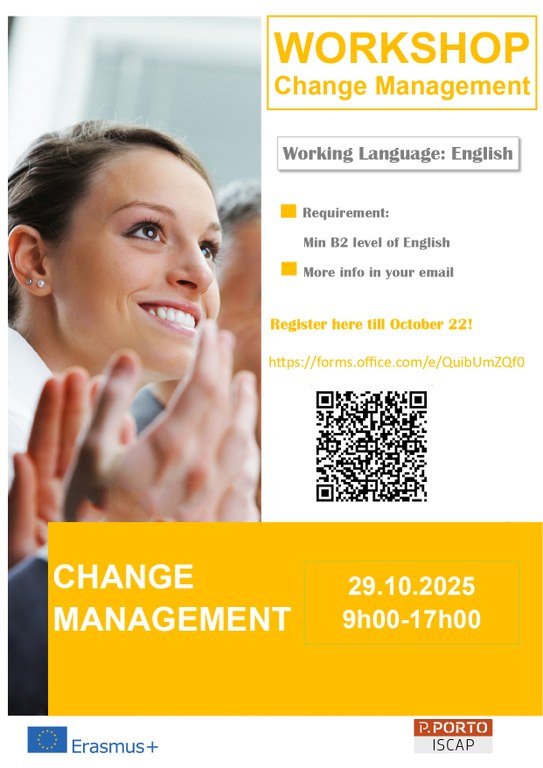 Workshop Change Management — ISCAP | P.PORTO